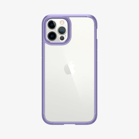 ACS01618 - iPhone 12 Pro Max Case Ultra Hybrid in crystal clear showing the back